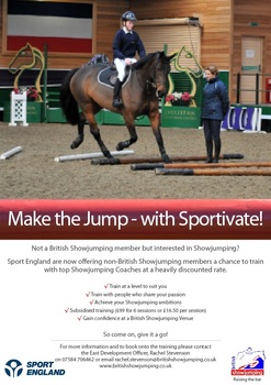 British Showjumping Training at Milton College, Cambridgeshire